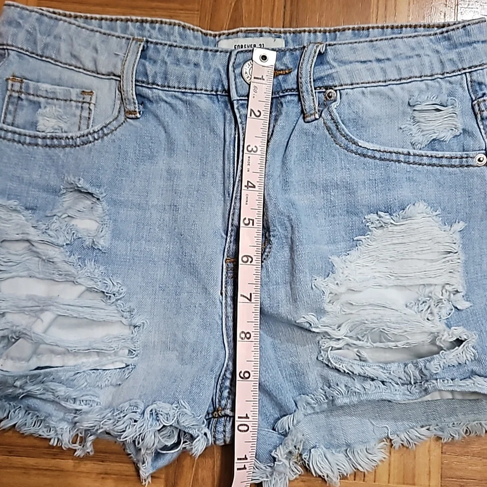 FOREVER 21 denim shorts